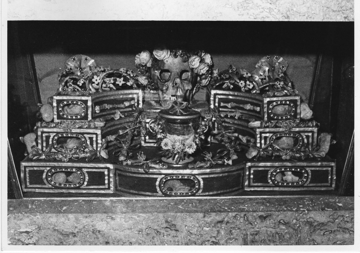 reliquiario, opera isolata - bottega Italia centrale (sec. XVIII)