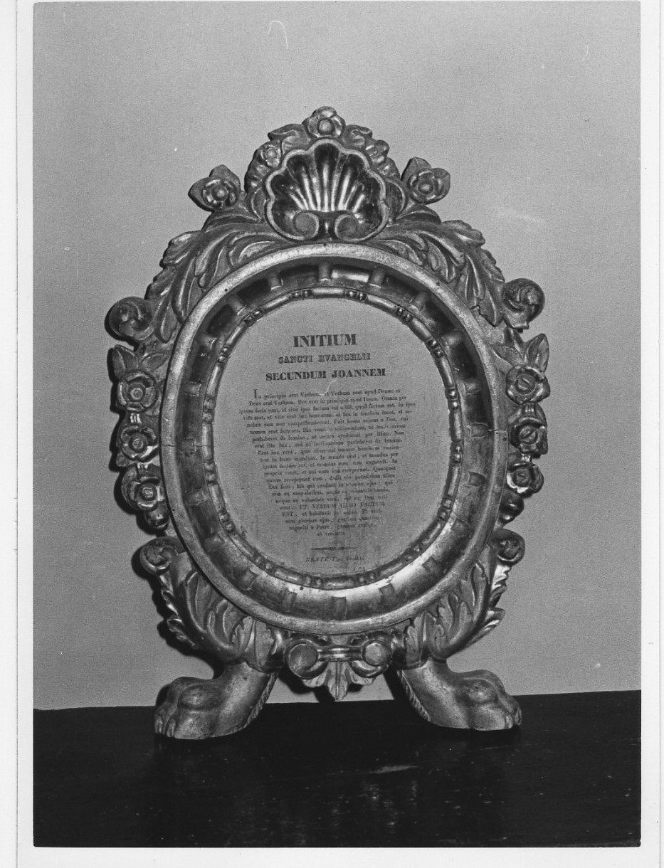 servizio di cartagloria, elemento d'insieme - bottega italiana (sec. XVIII)