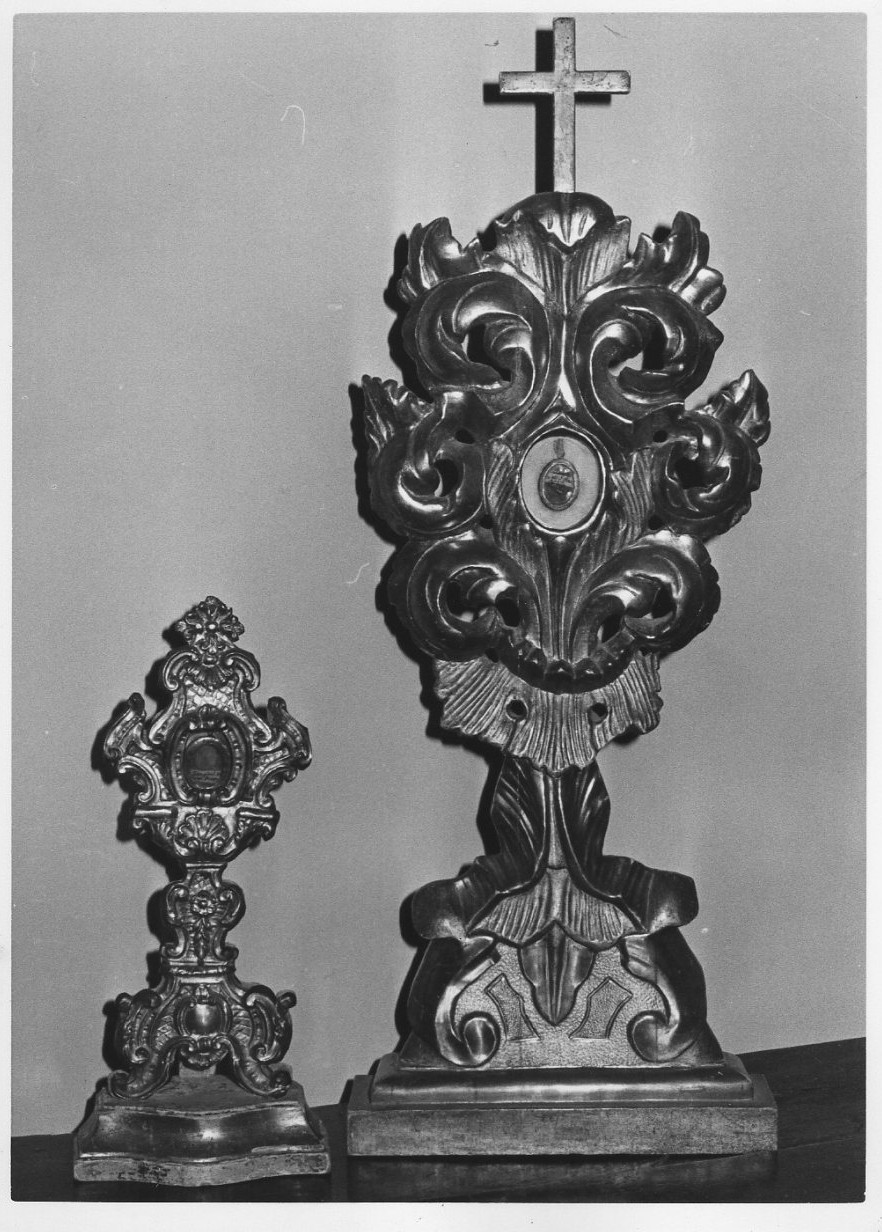reliquiario, opera isolata - bottega italiana (secc. XVII/ XVIII)