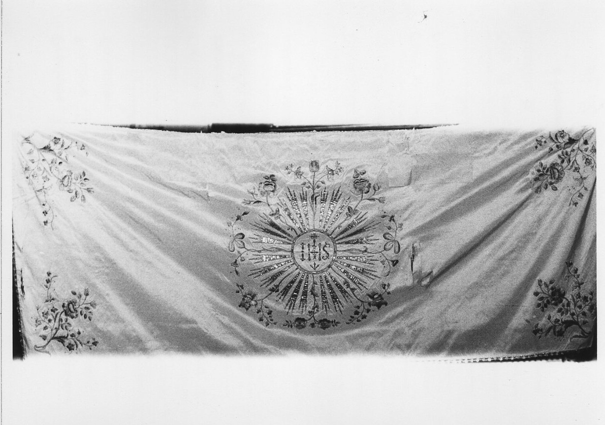 velo omerale, opera isolata - manifattura italiana (sec. XVIII)