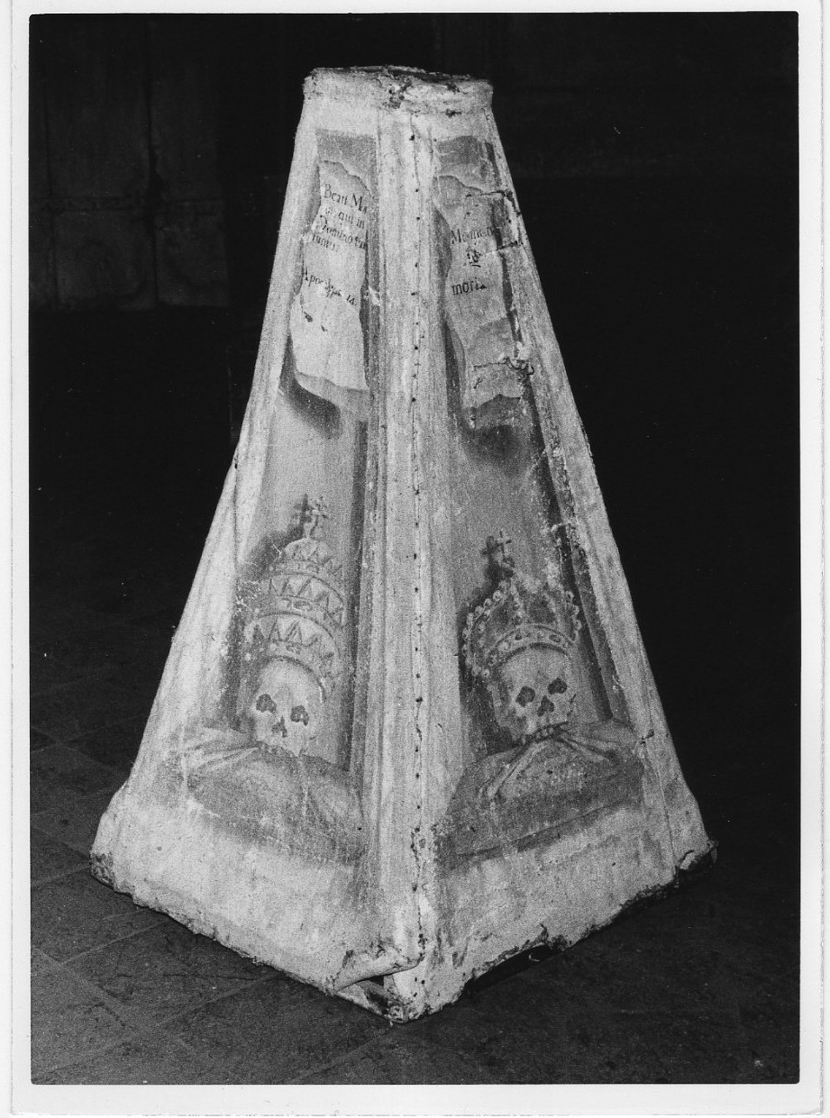 Vanitas (decorazione, elemento d'insieme) - bottega italiana (fine sec. XVII)