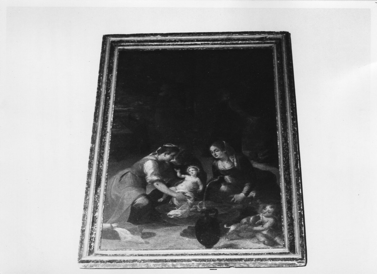 nascita di Maria Vergine (dipinto, opera isolata) - ambito italiano (sec. XVII)