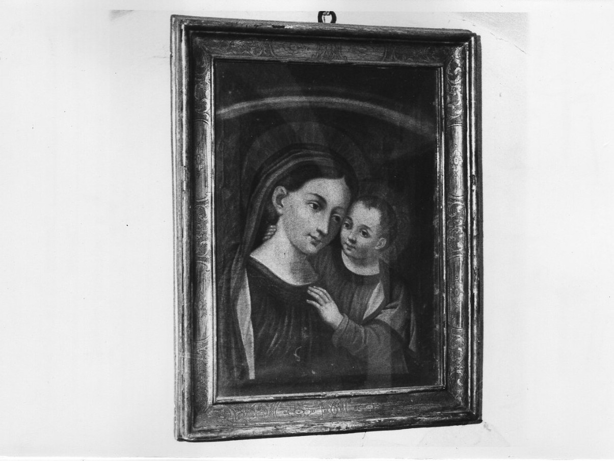 Madonna del Buon Consiglio (dipinto, opera isolata) - ambito italiano (secc. XVII/ XVIII)