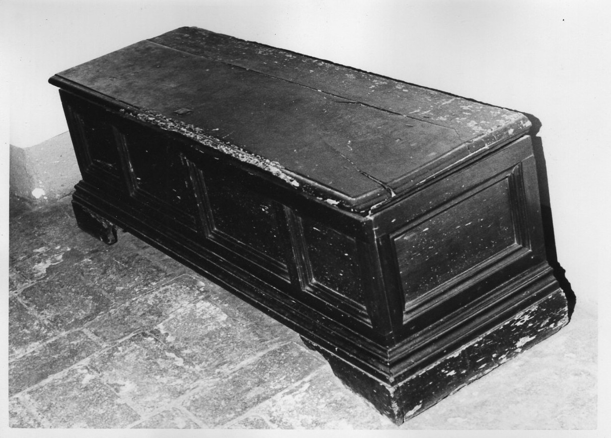 cassone, opera isolata - bottega italiana (sec. XVII)