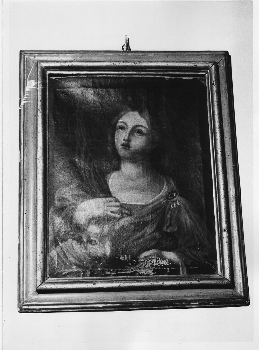 Sant'Agnese (dipinto, opera isolata) - ambito italiano (sec. XVII)