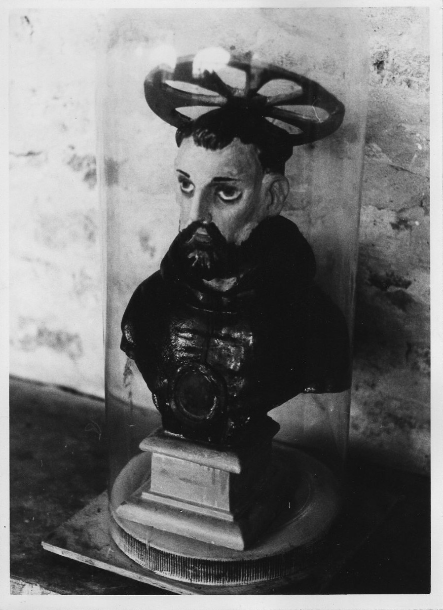 San Francesco d'Assisi (reliquiario - a busto, elemento d'insieme) - bottega italiana (sec. XVII)