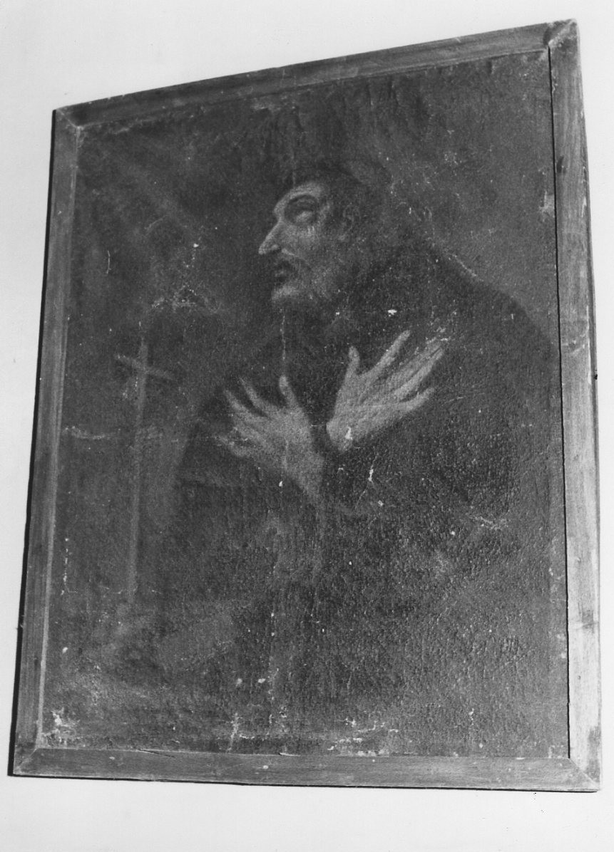 San Giovanni Nepomuceno (dipinto, opera isolata) - ambito italiano (sec. XVII)