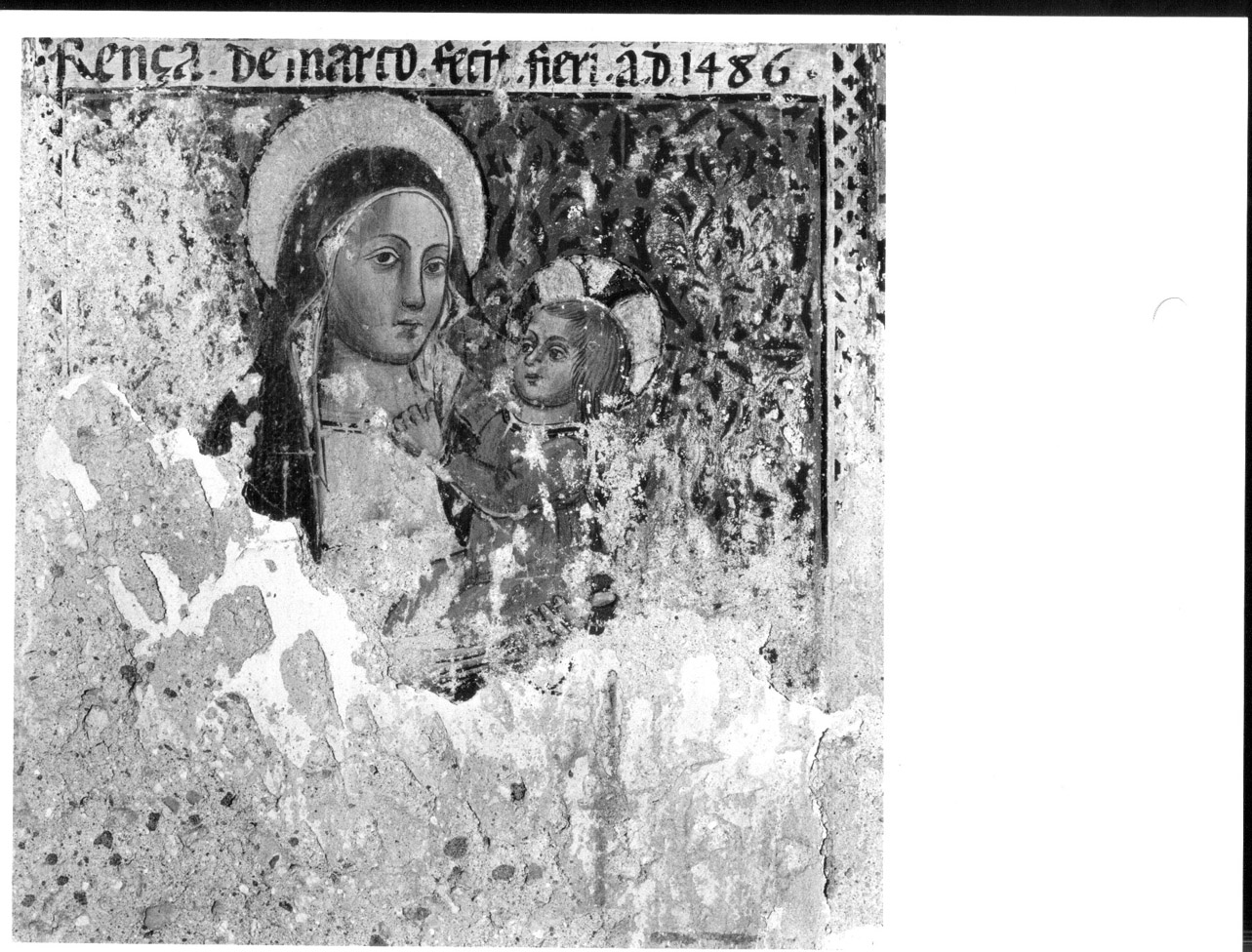 Madonna con Bambino (dipinto, opera isolata) - ambito umbro (ultimo quarto sec. XV)