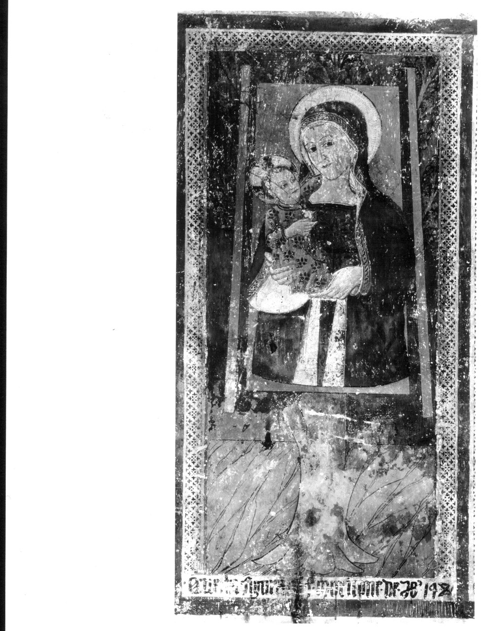 Madonna della Quercia, Madonna con Bambino (dipinto, opera isolata) - ambito umbro (ultimo quarto sec. XV)