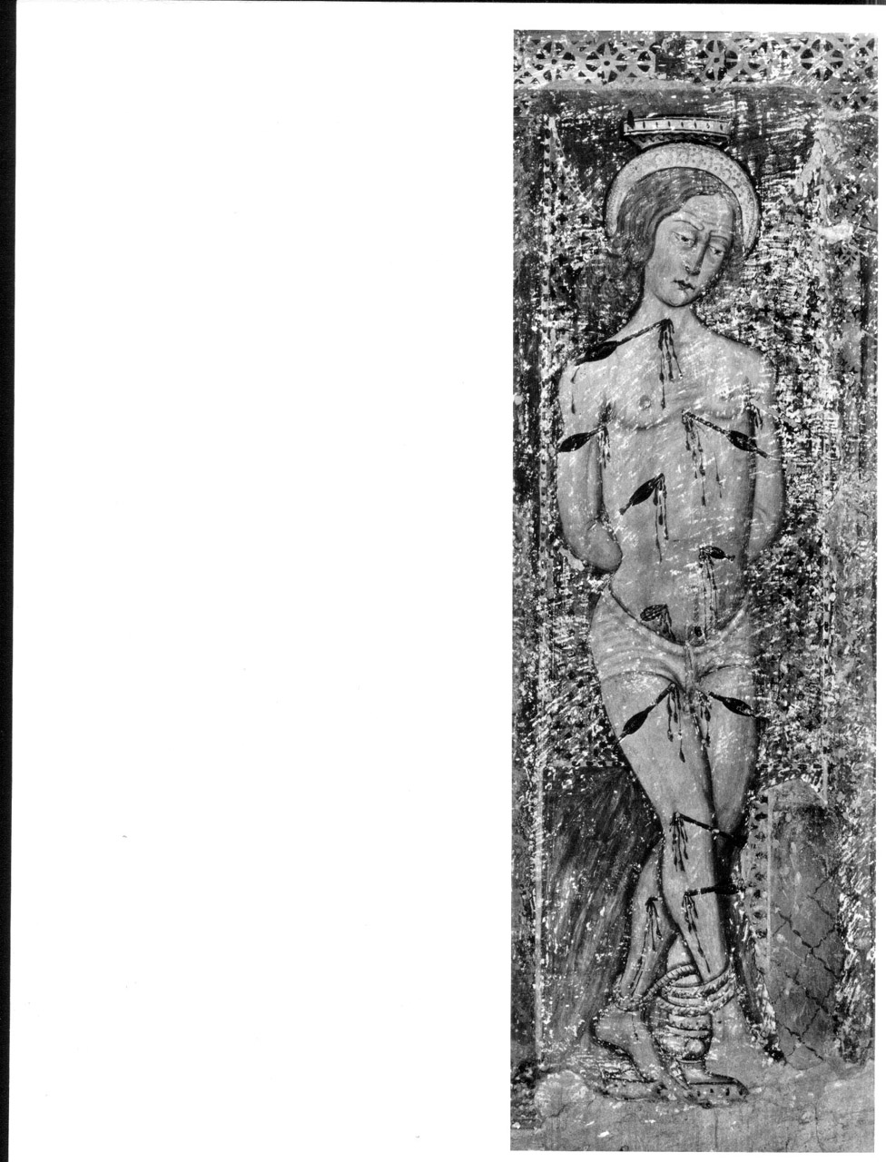 San Sebastiano (dipinto, opera isolata) - ambito umbro (fine sec. XV)