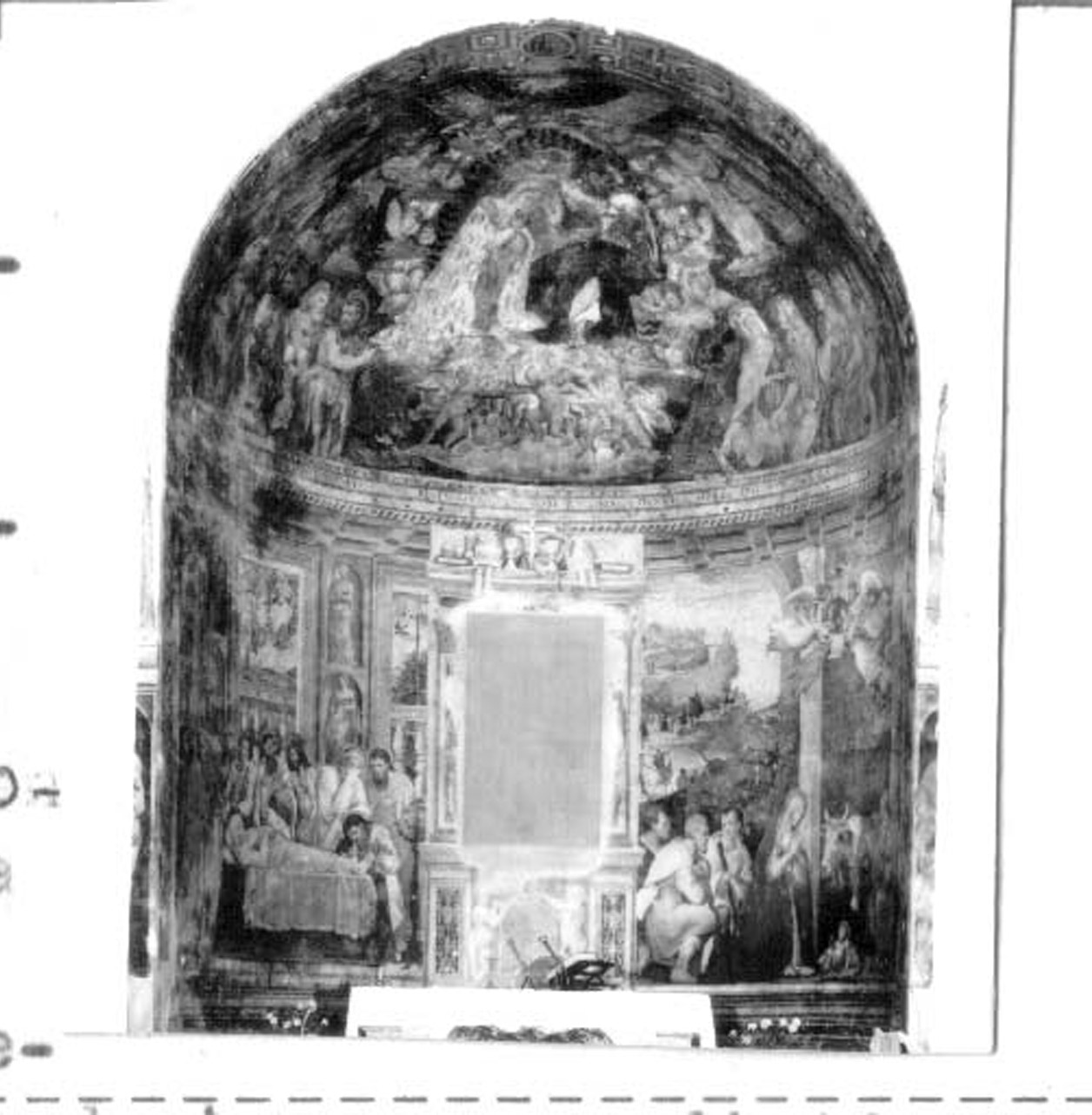 storie della vita della Madonna (dipinto, ciclo) di Tamagni Vincenzo, Brunotti Giovanni (attribuito) (primo quarto sec. XVI)