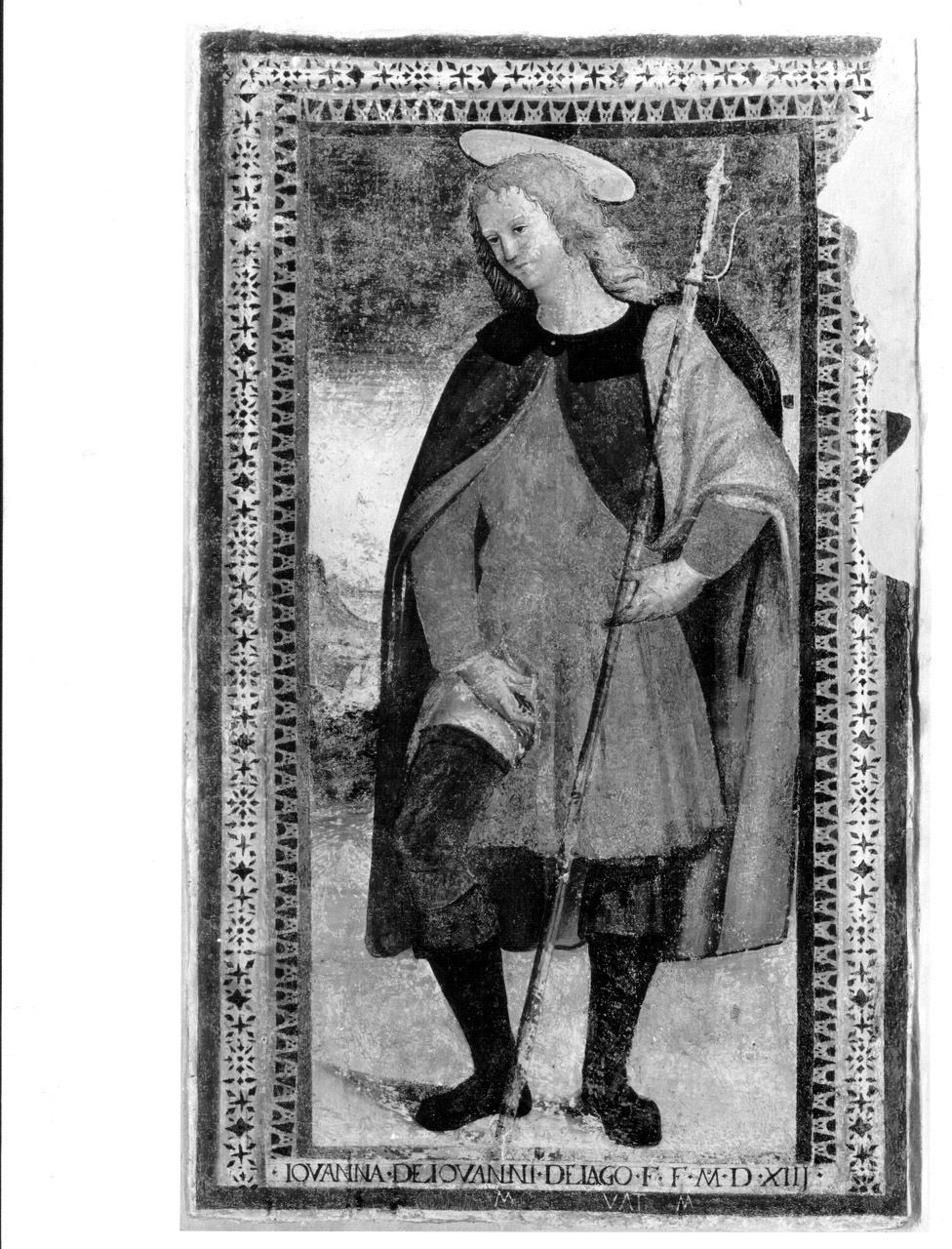 San Rocco (dipinto, opera isolata) - ambito umbro (primo quarto sec. XVI)