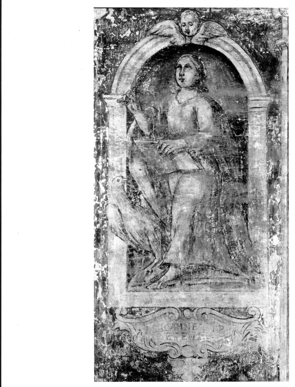 San Giovanni Evangelista (dipinto, elemento d'insieme) - ambito umbro (sec. XVIII)