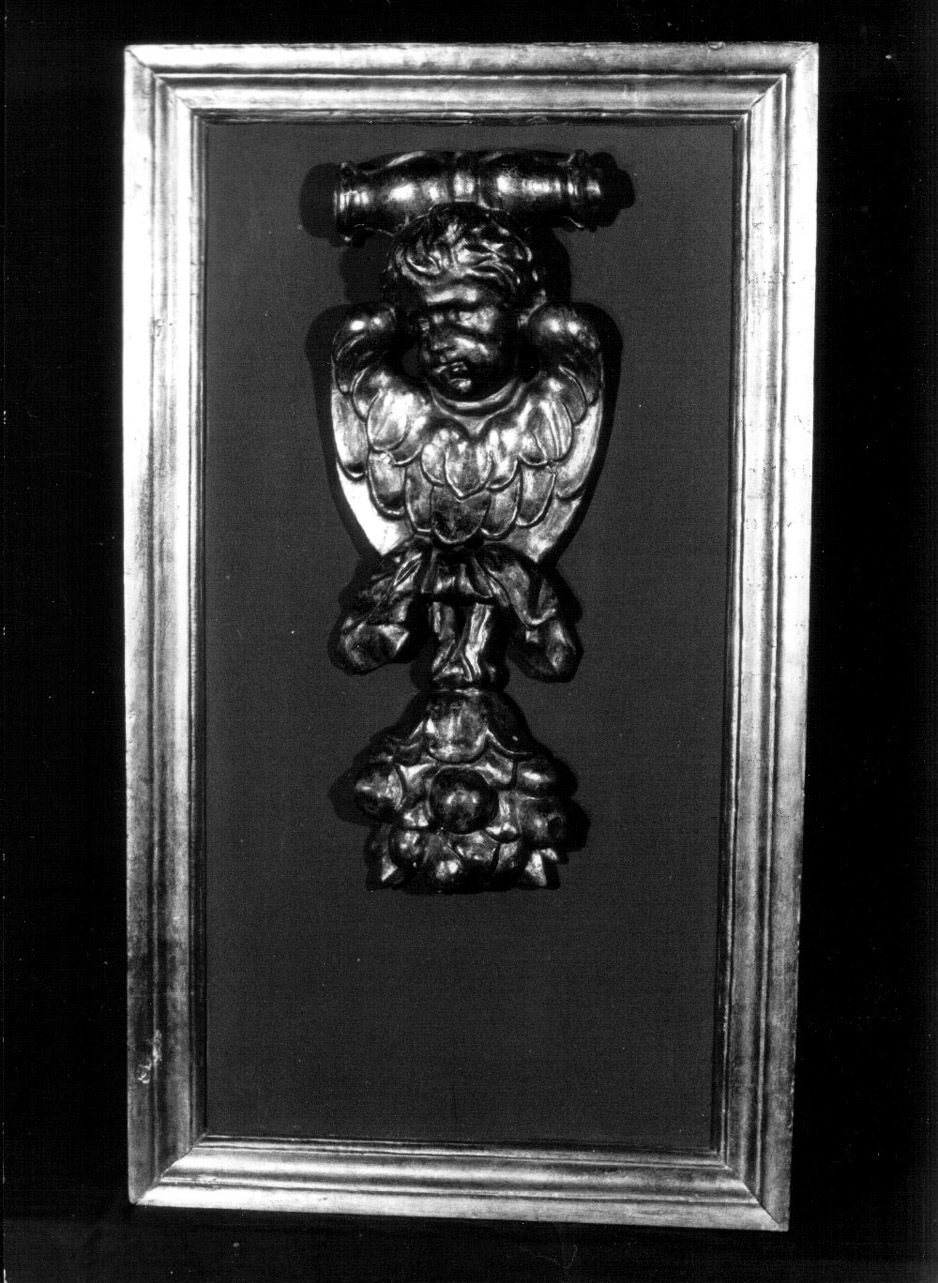 cherubino (ambone, opera isolata) - bottega Italia centrale (secc. XVII/ XVIII)