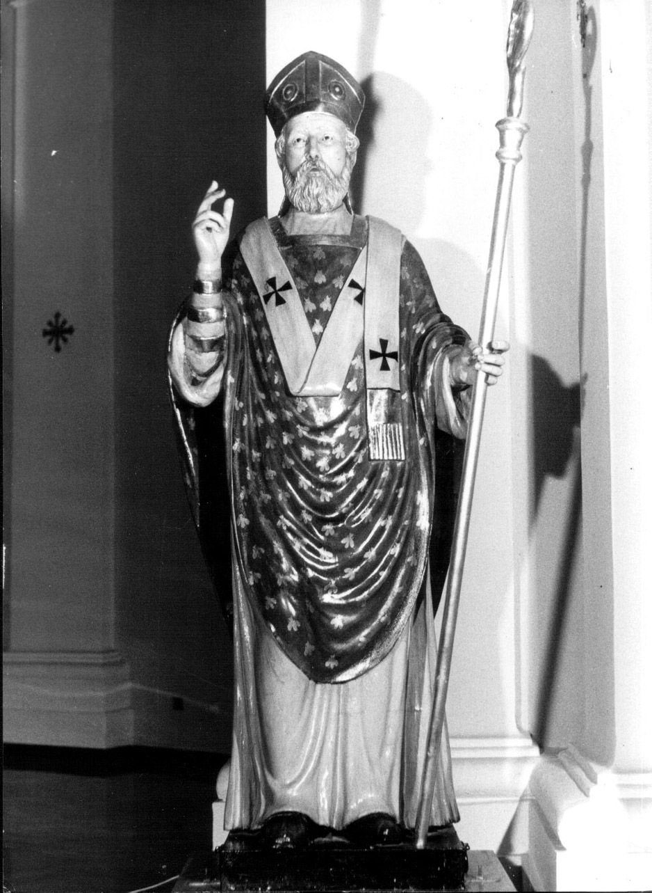 Sant'Apollinare (statua, opera isolata) - bottega Italia centrale (sec. XIX)
