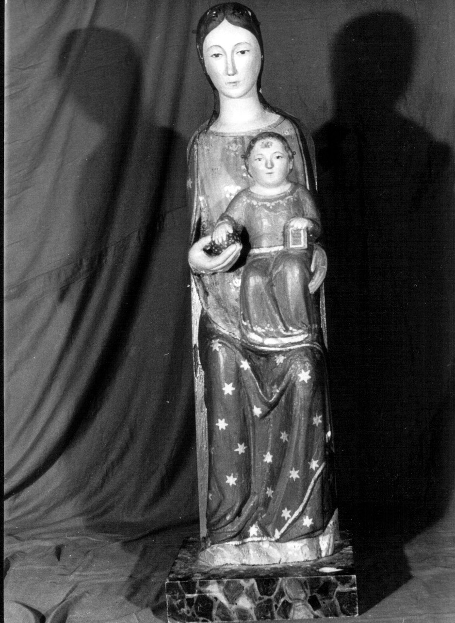 Madonna con Bambino (statua, opera isolata) - bottega Italia centrale (sec. XIII)