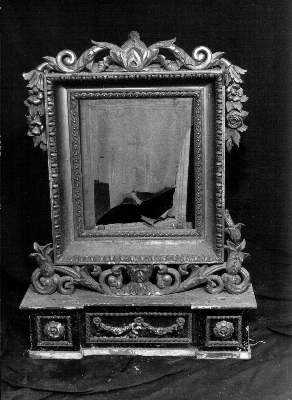 cornice di dipinto, opera isolata - bottega Italia centrale (seconda metà sec. XVIII)