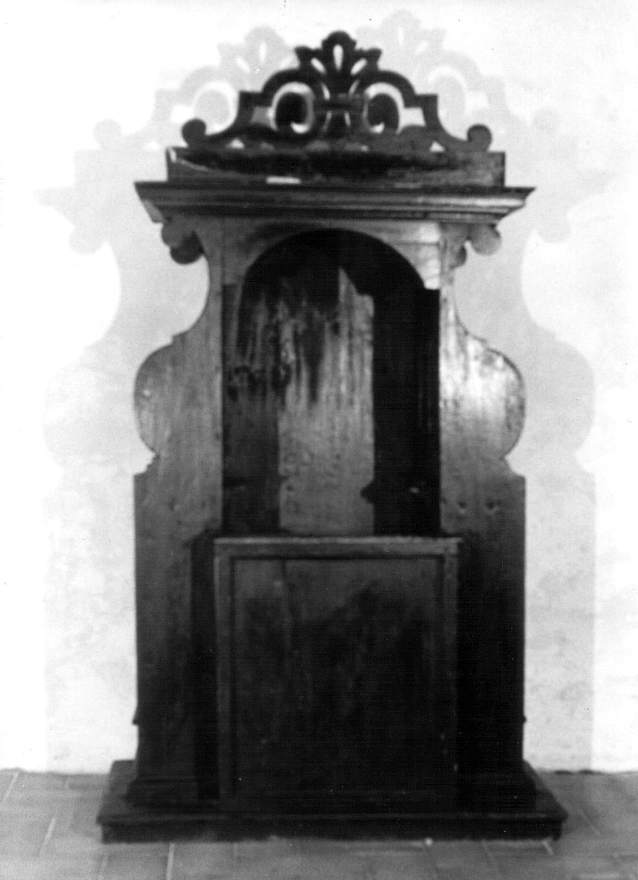 confessionale, opera isolata - bottega Italia centrale (sec. XVIII)