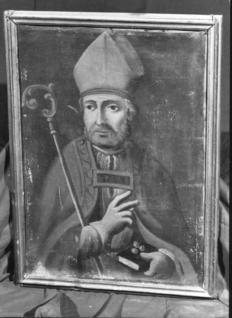 San Rinaldo, San Nicola di Bari (dipinto, opera isolata) - ambito Italia centrale (prima metà sec. XVIII)