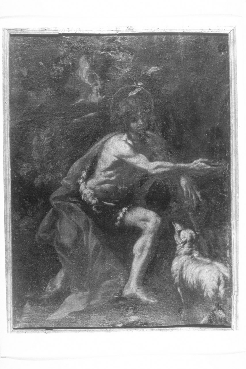 San Giovanni Battista (dipinto, opera isolata) - ambito umbro (sec. XVII)