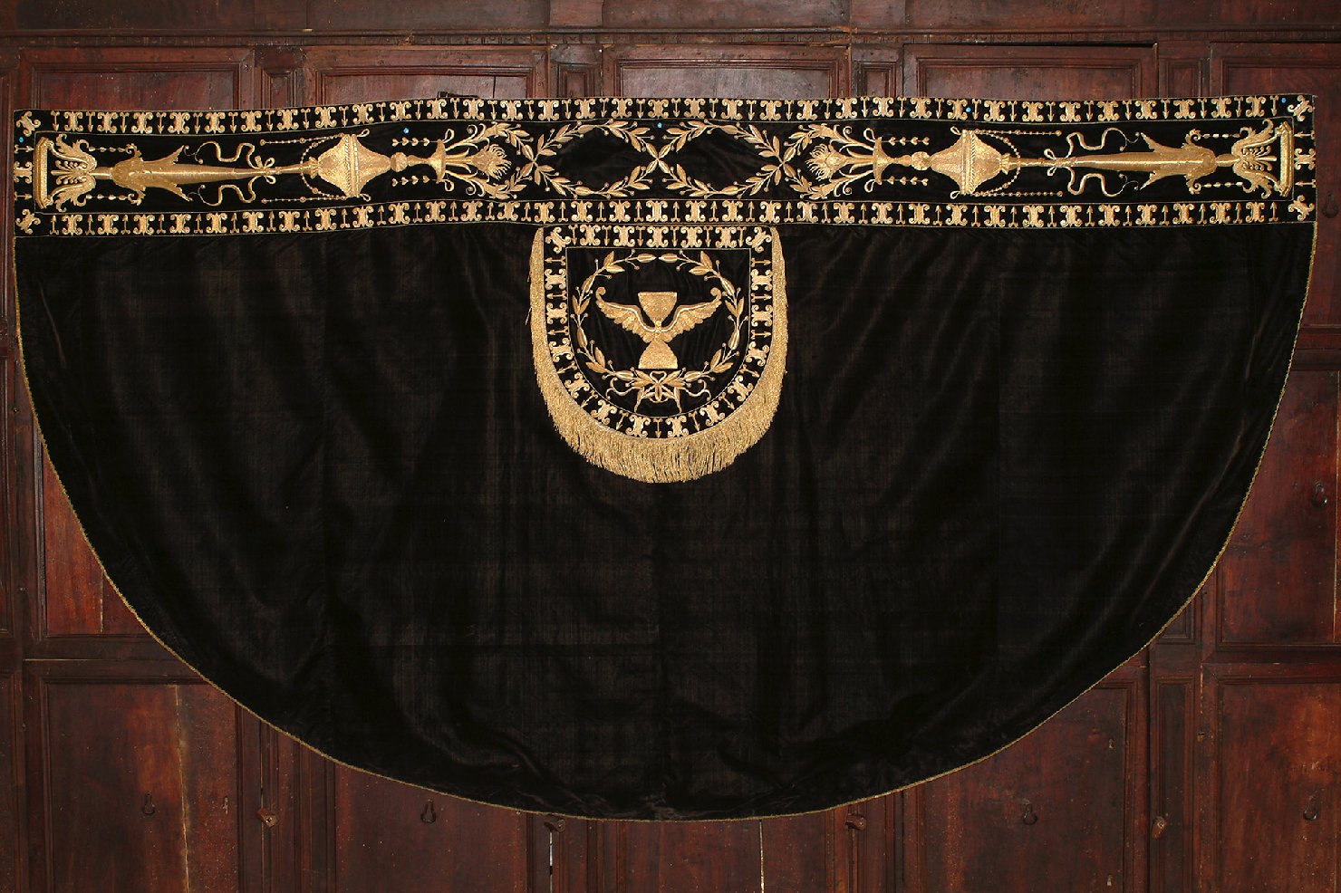 piviale, opera isolata - manifattura Italia centrale (seconda metà sec. XIX)