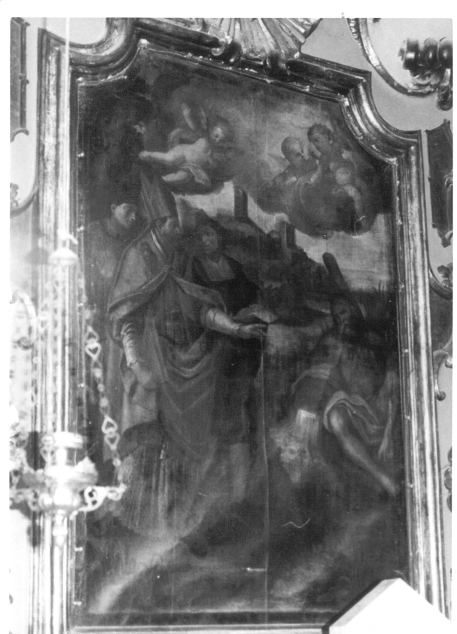 San Savino distrugge gl'idoli (dipinto, opera isolata) - ambito umbro (seconda metà sec. XVIII)