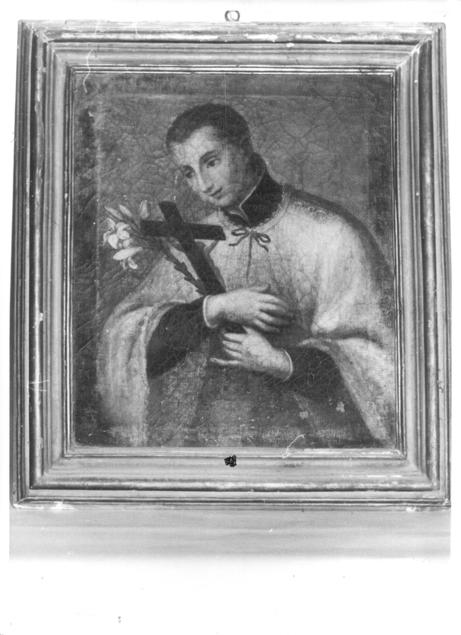 San Luigi Gonzaga (dipinto, opera isolata) - ambito Italia centrale (fine/inizio secc. XVIII/ XIX)