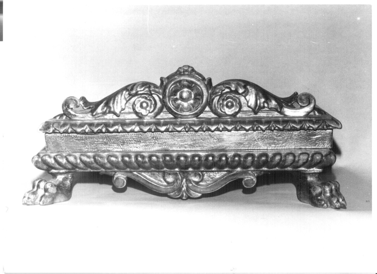 leggio d'altare, coppia - bottega Italia centrale (metà sec. XIX)