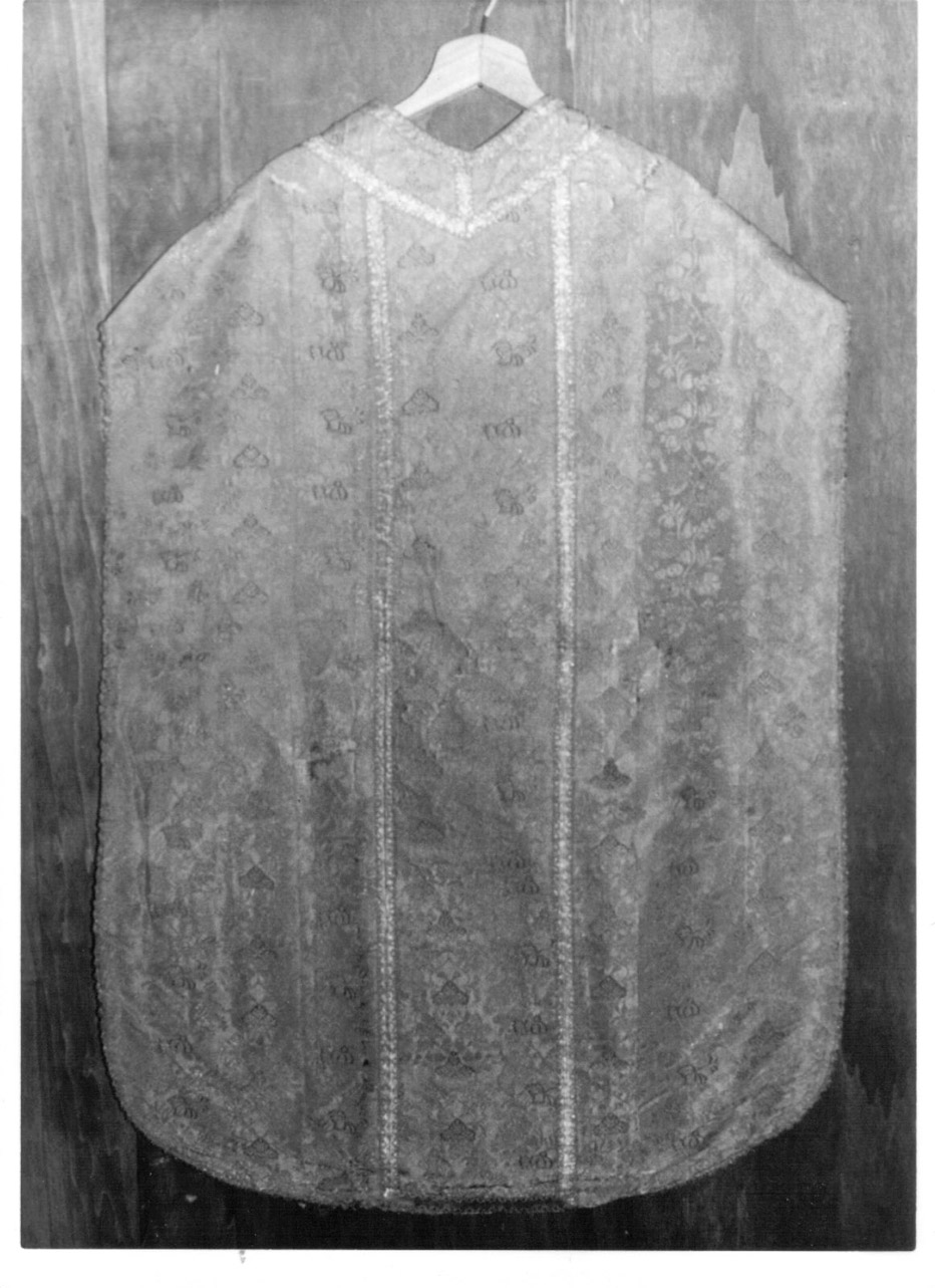 paramento liturgico, insieme - manifattura Italia centrale (prima metà sec. XVIII)