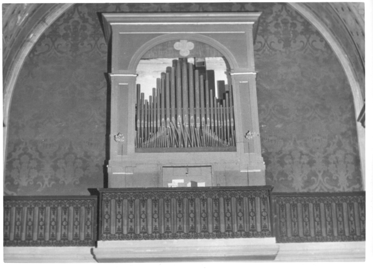 organo, opera isolata di Morettini Angelo (metà sec. XIX)