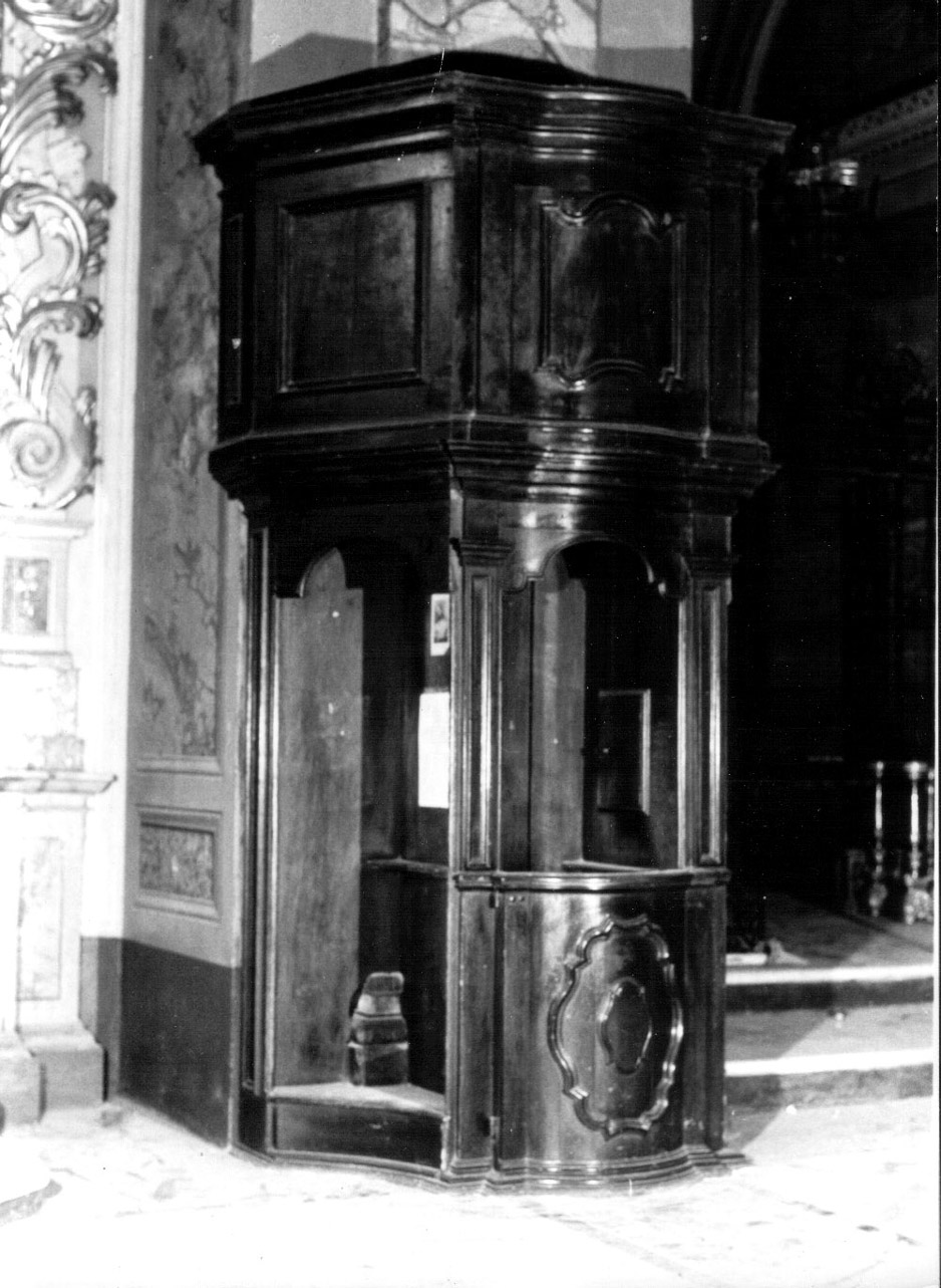 pulpito, elemento d'insieme - bottega Italia centrale (sec. XVIII)