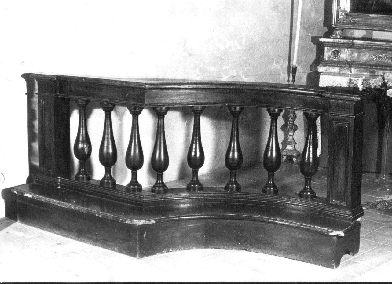 balaustrata, opera isolata - bottega Italia centrale (sec. XVIII)