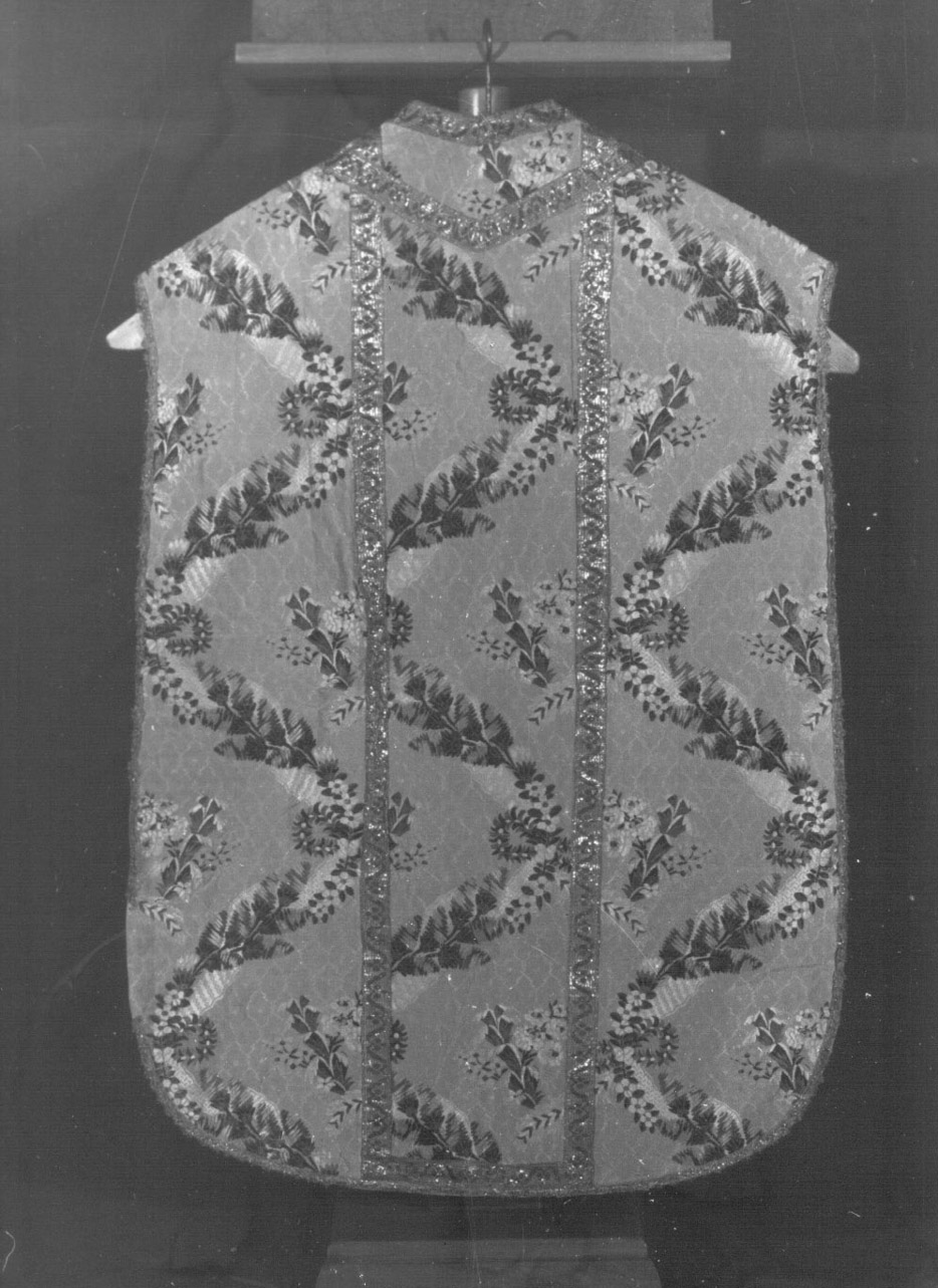 paramento liturgico, insieme - manifattura italiana (terzo quarto sec. XVIII)