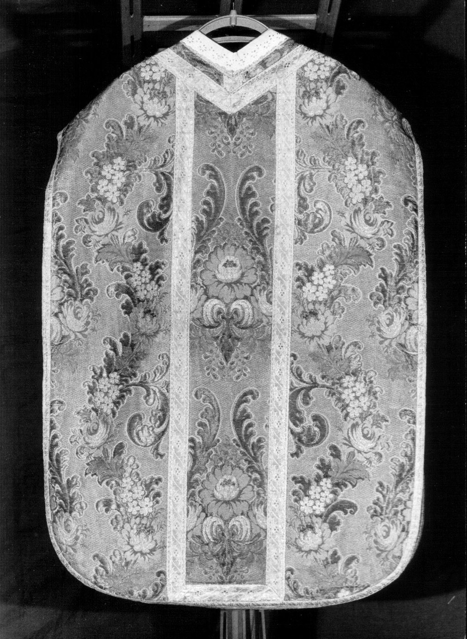 paramento liturgico, insieme - manifattura italiana (seconda metà sec. XVIII)