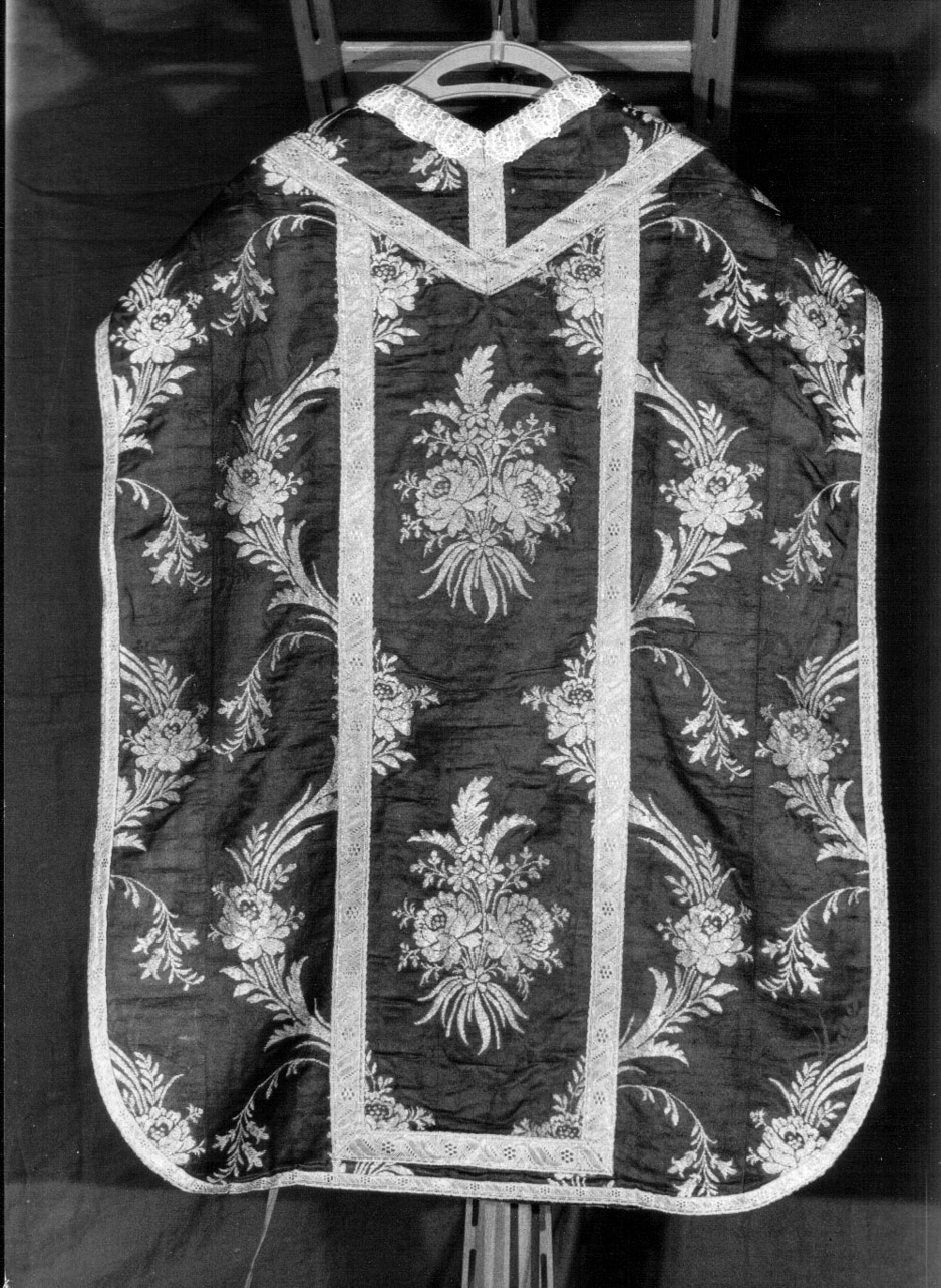 paramento liturgico, insieme - manifattura italiana (ultimo quarto sec. XVIII)