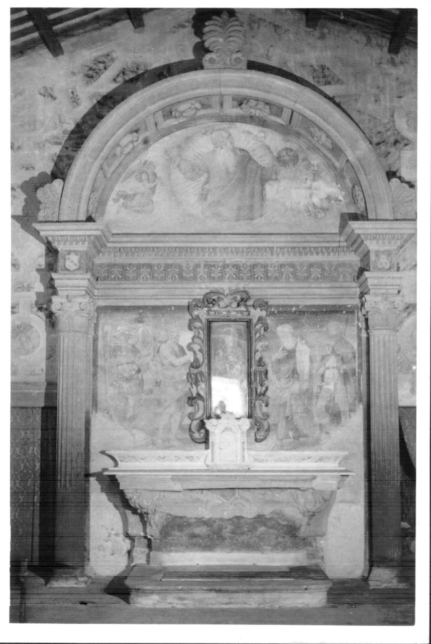 mostra d'altare, elemento d'insieme - bottega umbra (primo quarto sec. XVI)
