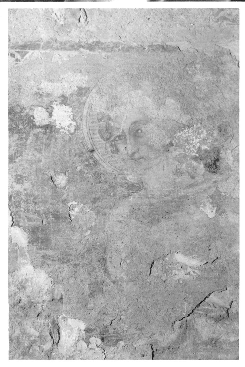 Santo (dipinto, frammento) - ambito umbro (ultimo quarto sec. XIII)