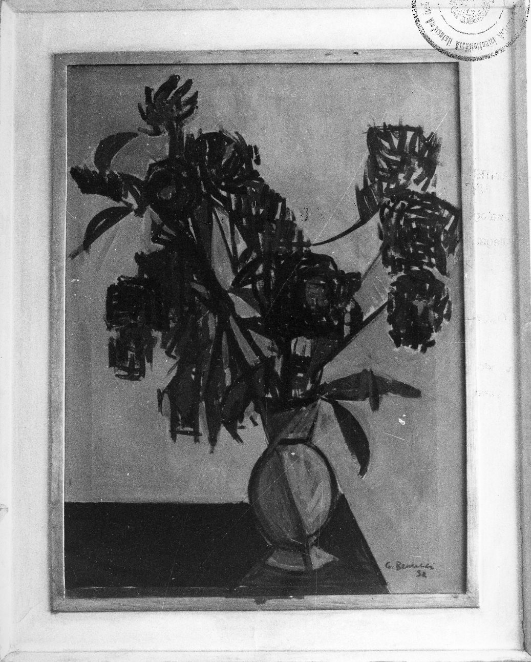 natura morta (dipinto, opera isolata) di Benucci Gustavo (sec. XX)