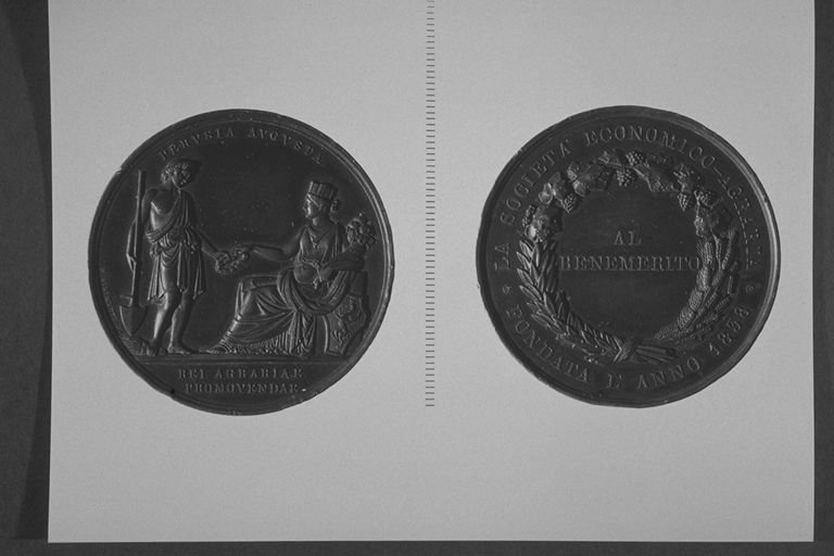 medagliere, serie di Girometti Pietro (sec. XIX)