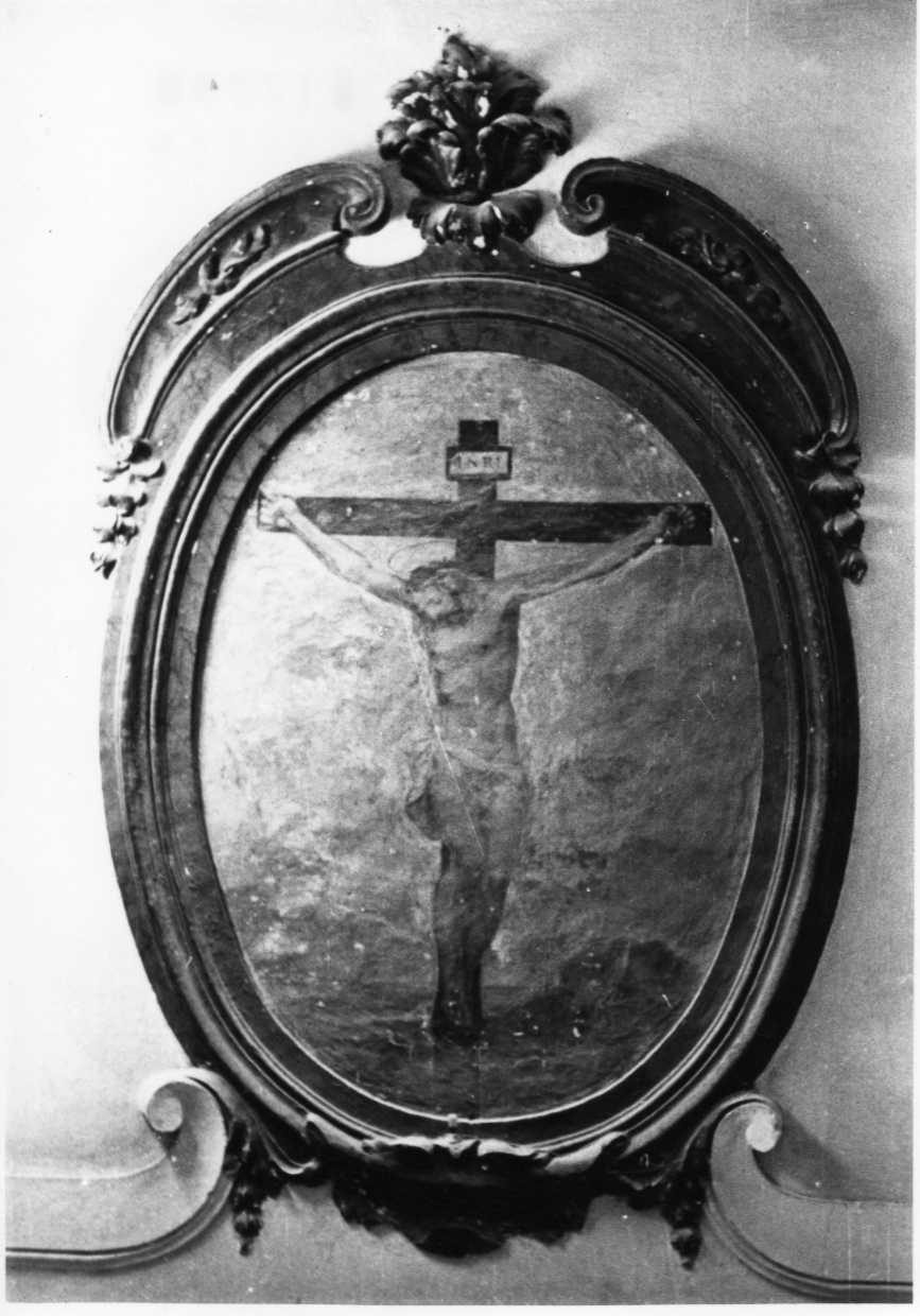 Cristo crocifisso (dipinto, opera isolata) di Alfani Orazio di Domenico (attribuito) (sec. XVI)