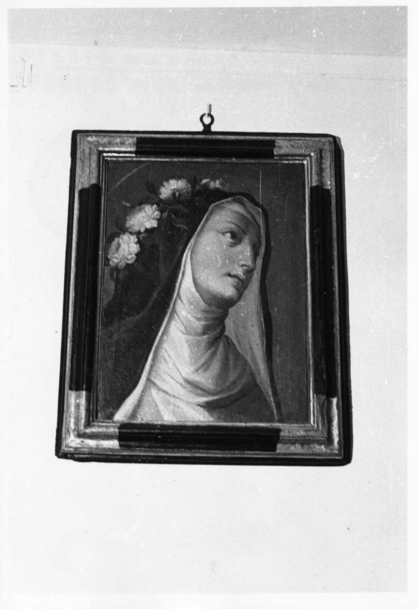 Santa Rosa da Lima (dipinto, opera isolata) - ambito umbro (prima metà sec. XVII)