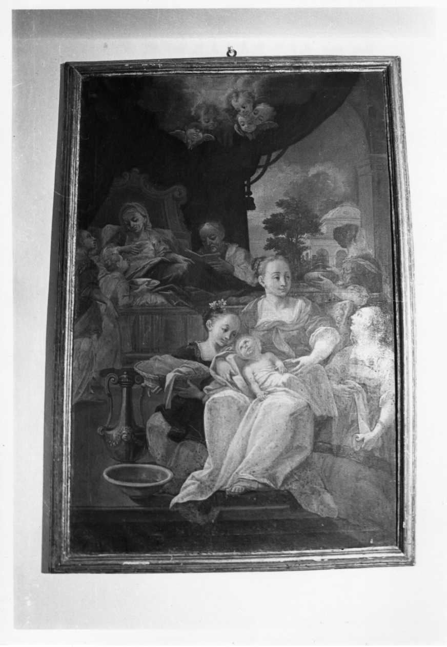 nascita di Maria Vergine (dipinto, opera isolata) - ambito umbro (sec. XVIII)