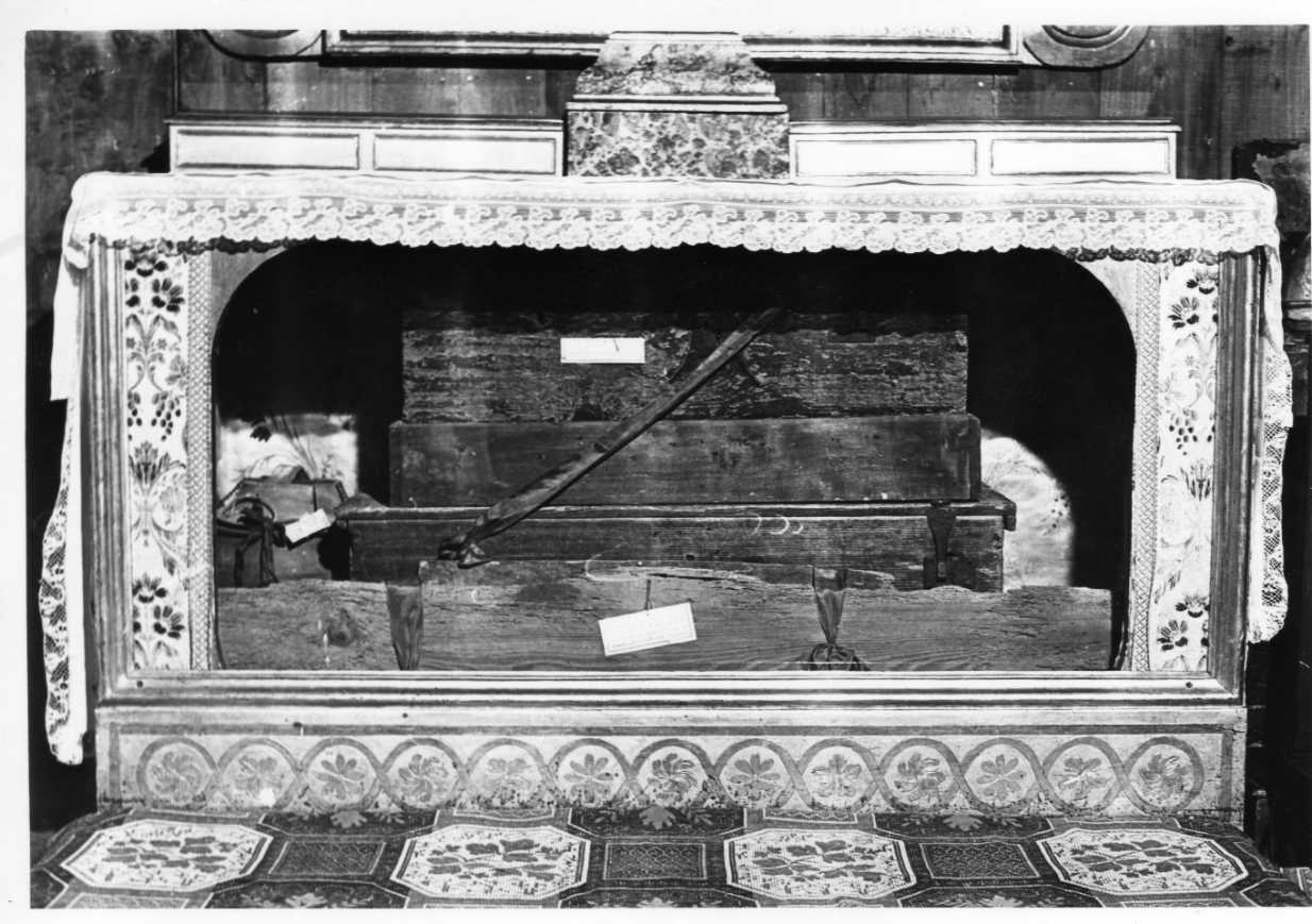 altare - a mensa, opera isolata - bottega umbra (fine/inizio secc. XVIII/ XIX)