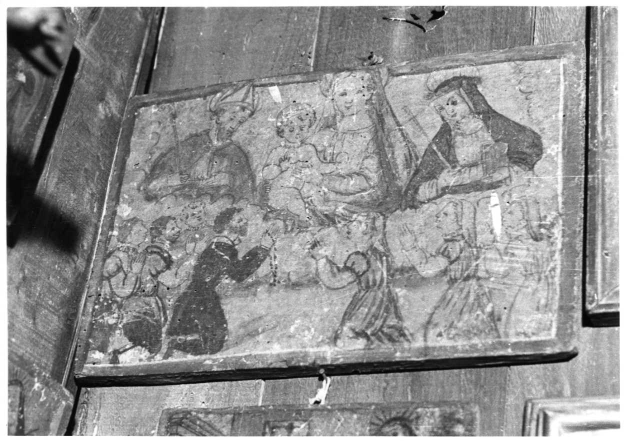 Madonna con Bambino e Santi (ex voto, opera isolata) - ambito umbro (prima metà sec. XVII)