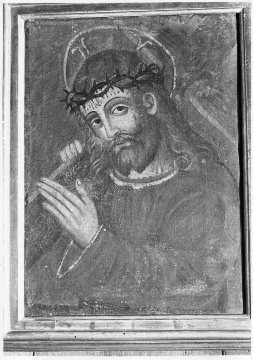 Cristo portacroce (dipinto, opera isolata) - ambito umbro (fine sec. XV)