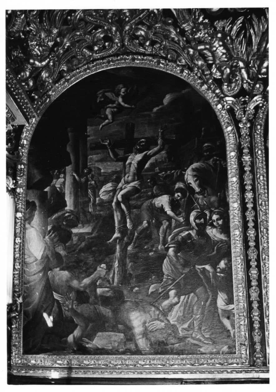 crocifisso di San Filippo (dipinto, ciclo) di Gagliardi Bernardino (sec. XVII)