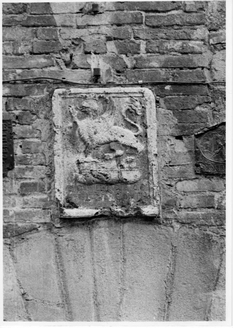 grifone (insegna, elemento d'insieme) - bottega umbra (sec. XV)