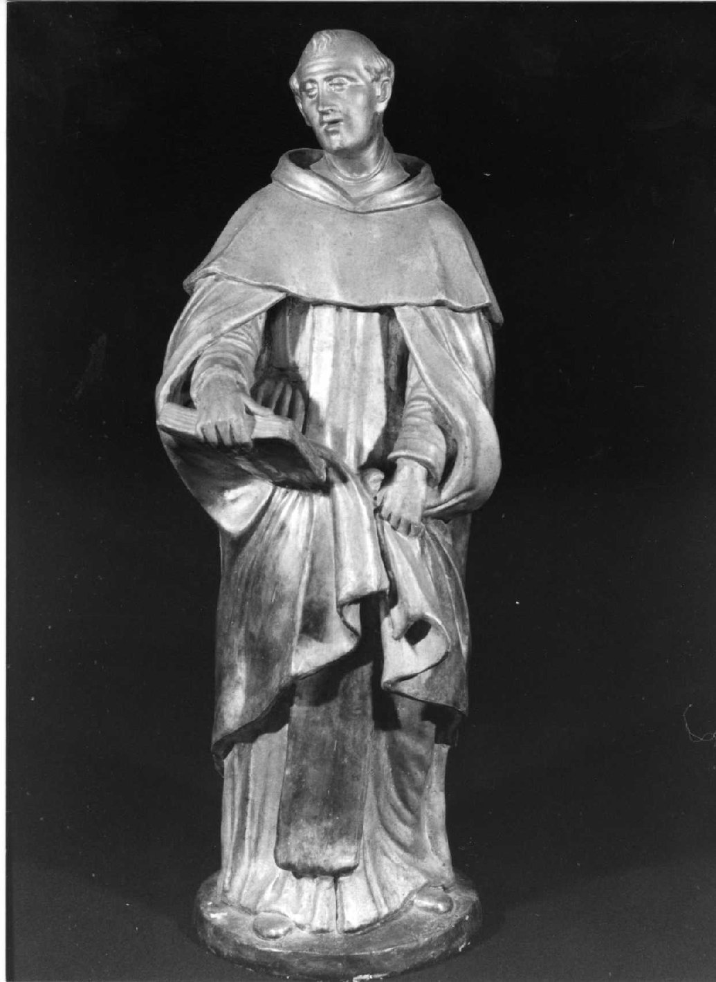 San Domenico (statua, elemento d'insieme) - bottega umbra (sec. XIX)