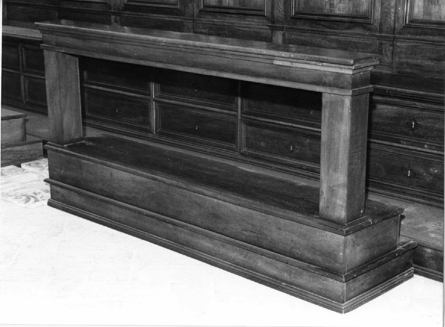 inginocchiatoio, serie - bottega umbra (sec. XIX)