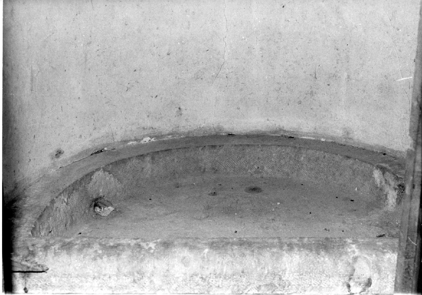 lavandino, opera isolata - bottega umbra (sec. XVIII)